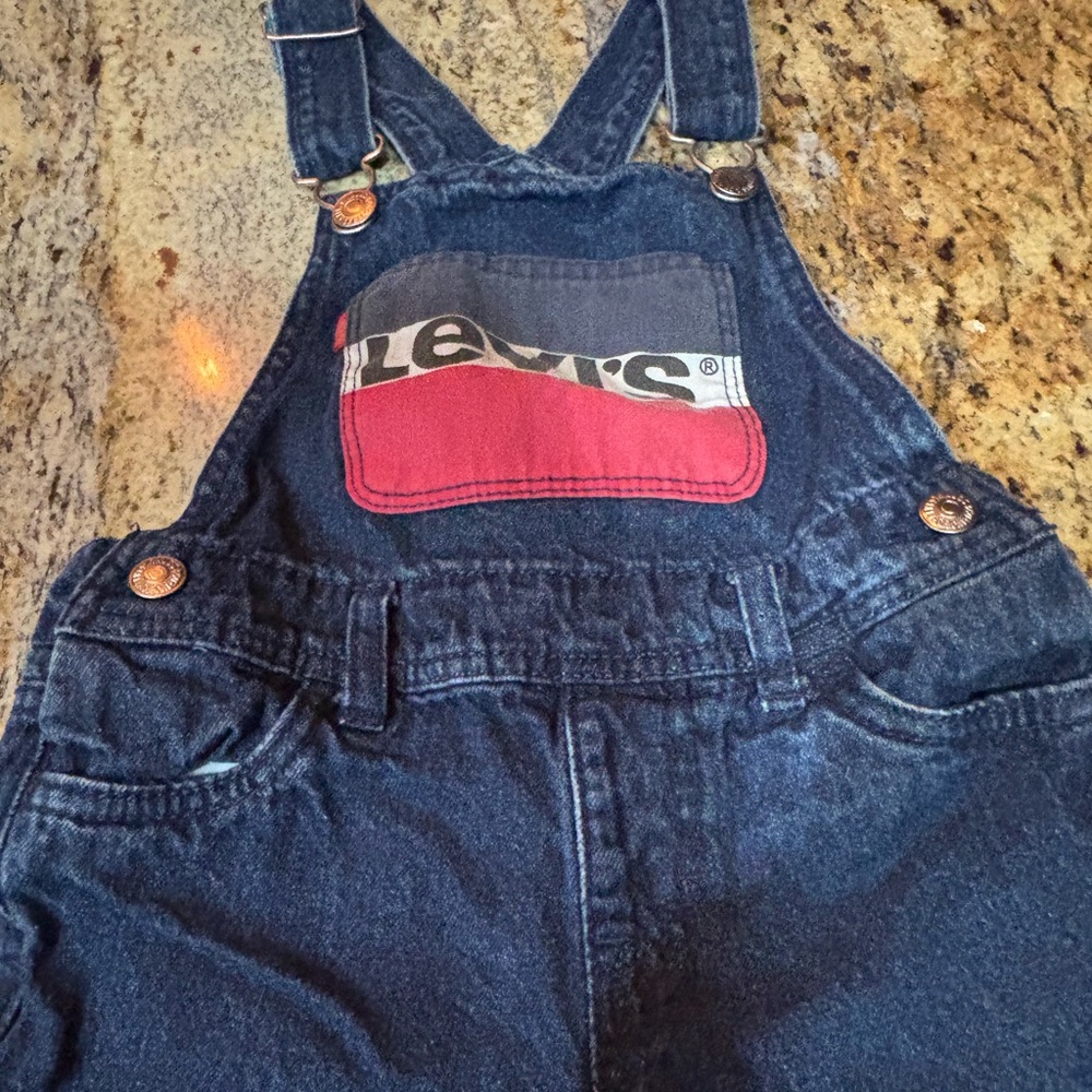 Levi's girls Denim Shortall-size 5